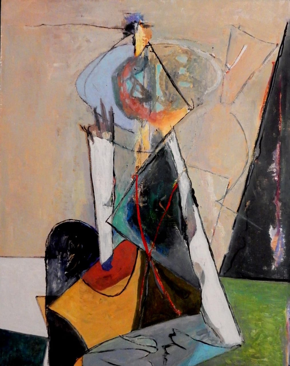 Портрет путника. 45х35